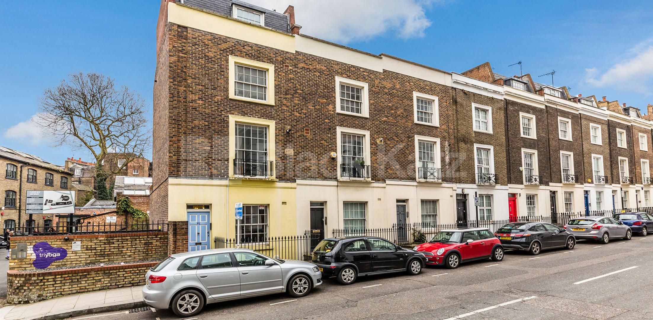 Beautiful 3 bedroom,3 bathroom Apartment with Garden mins to Tube & Regents Park Jamestown Road , Regents Park / Camden